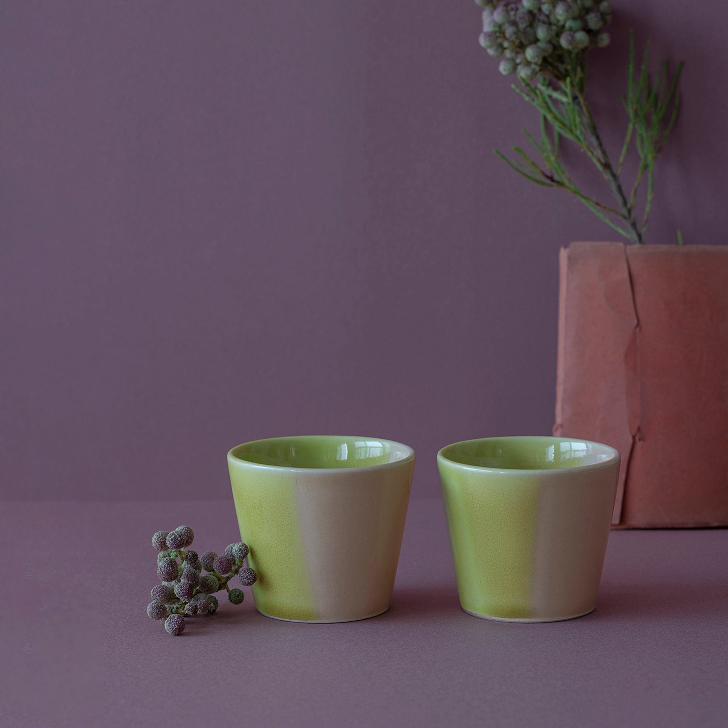 GIFT】KASANE カップ PINKペアセット｜石本藤雄デザインの食器、雑貨の