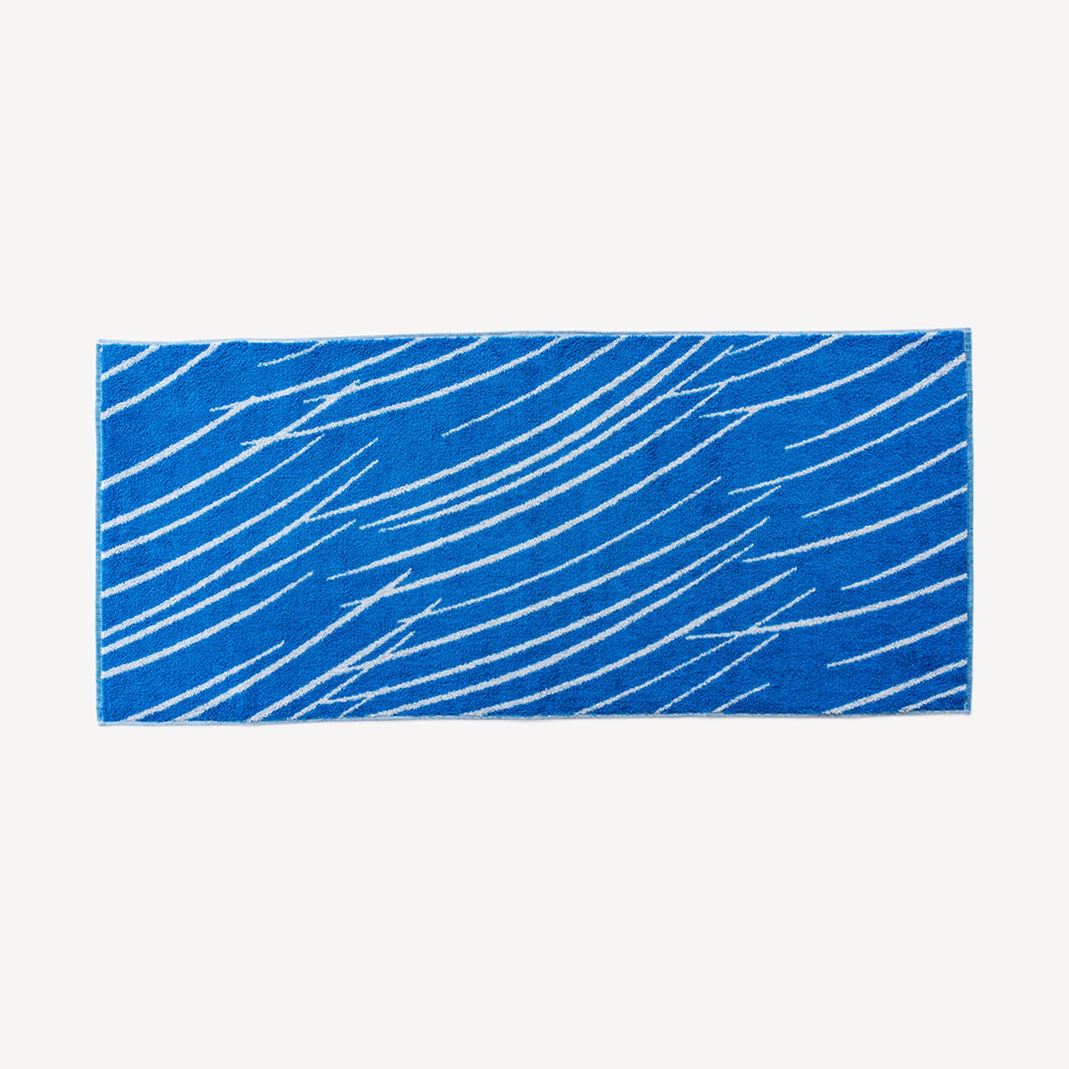 渓流 フェイスタオル BLUE | 石本藤雄デザインの食器、雑貨の通販