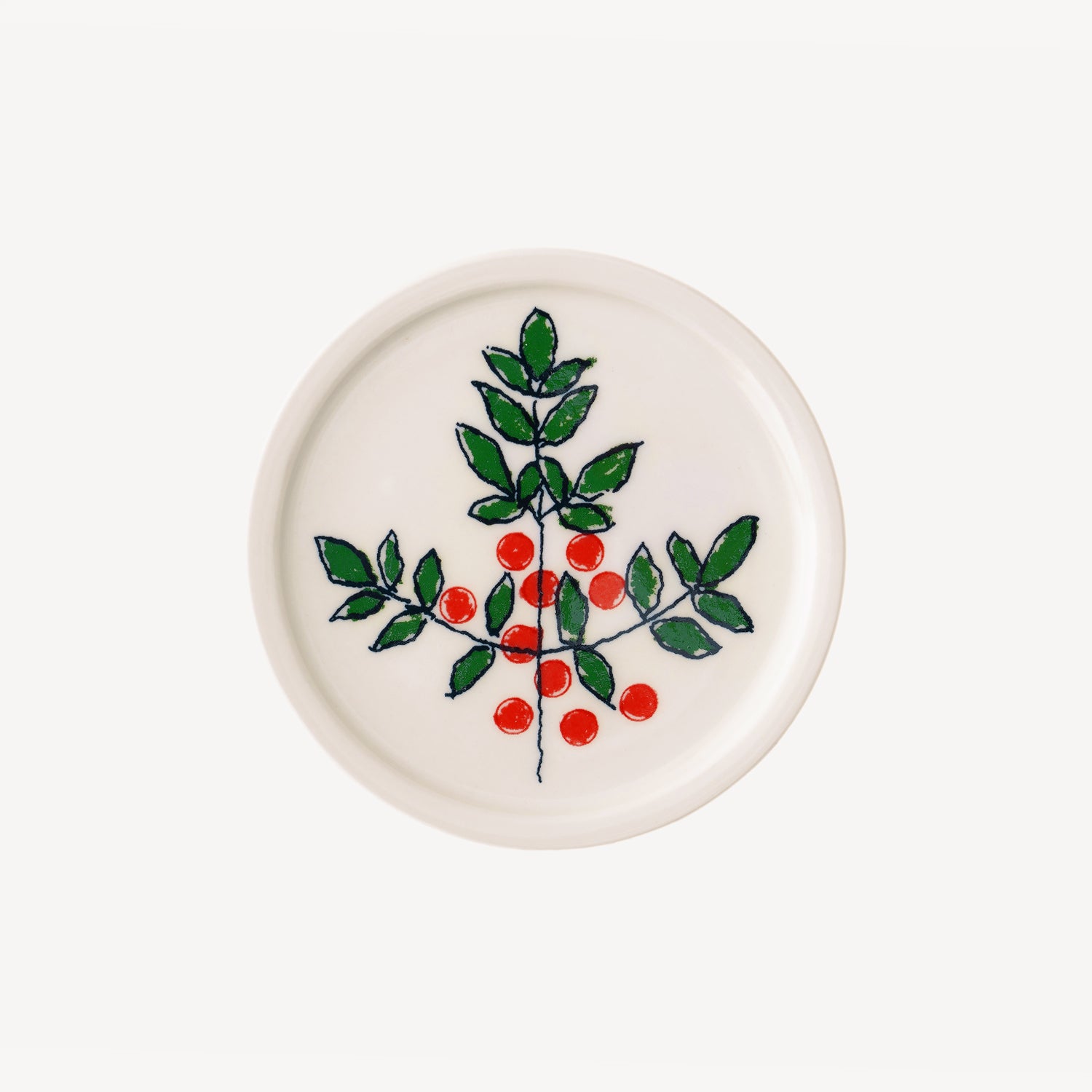 PIKKU 小皿 祝南天 | 石本藤雄デザインの食器、雑貨の通販ムスタキビ