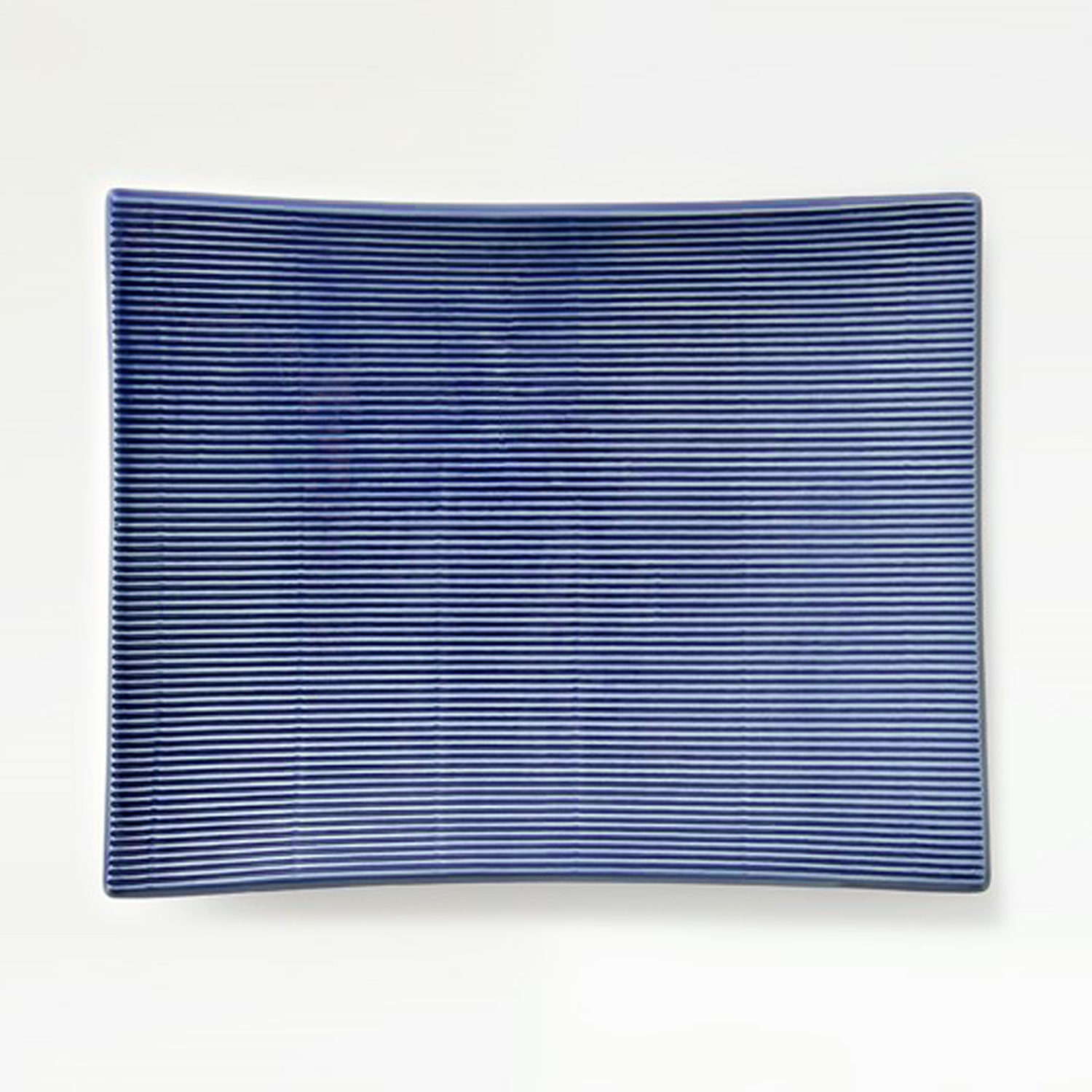 SOBA プレート BLUE | 石本藤雄デザインの食器、雑貨の通販ムスタキビ