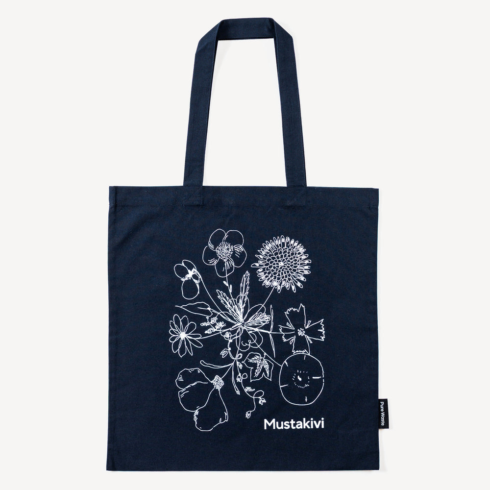Mustakivi トートバッグ 花束