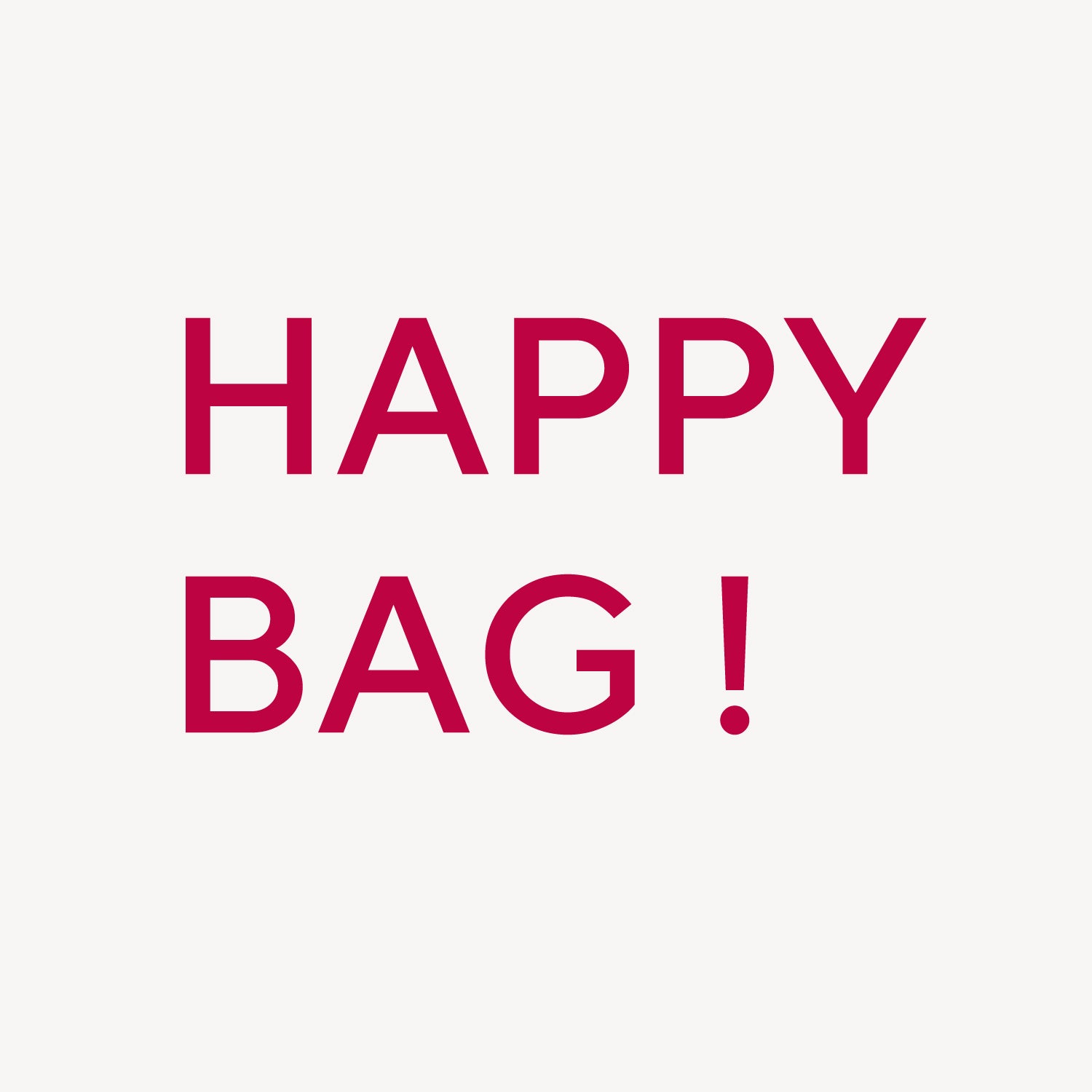 HAPPY BAG 2026