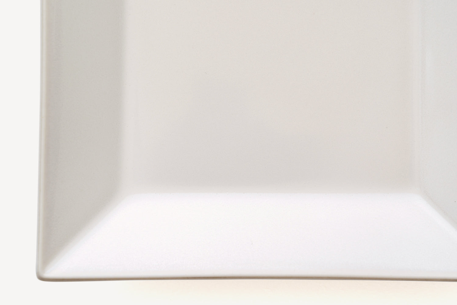 KASANE 角皿16cm 白色