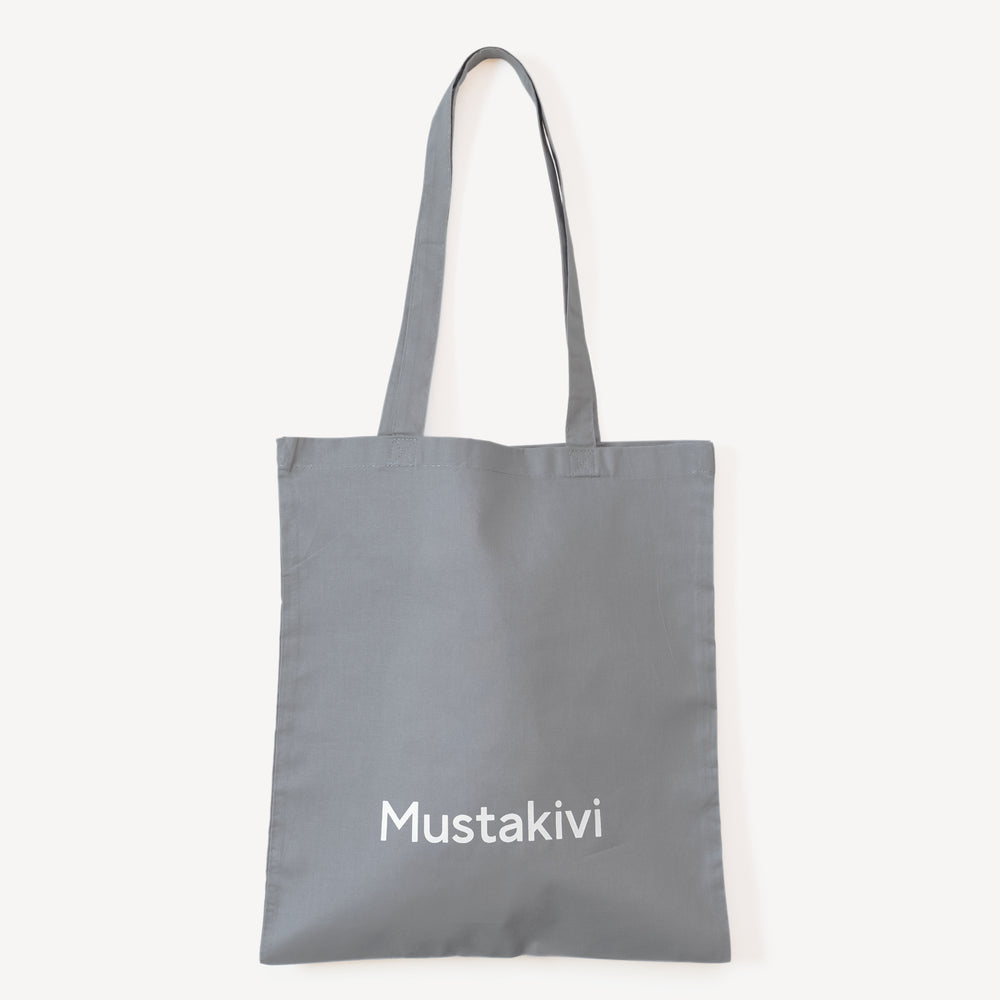 Mustakivi ロゴトートバッグ GRAY