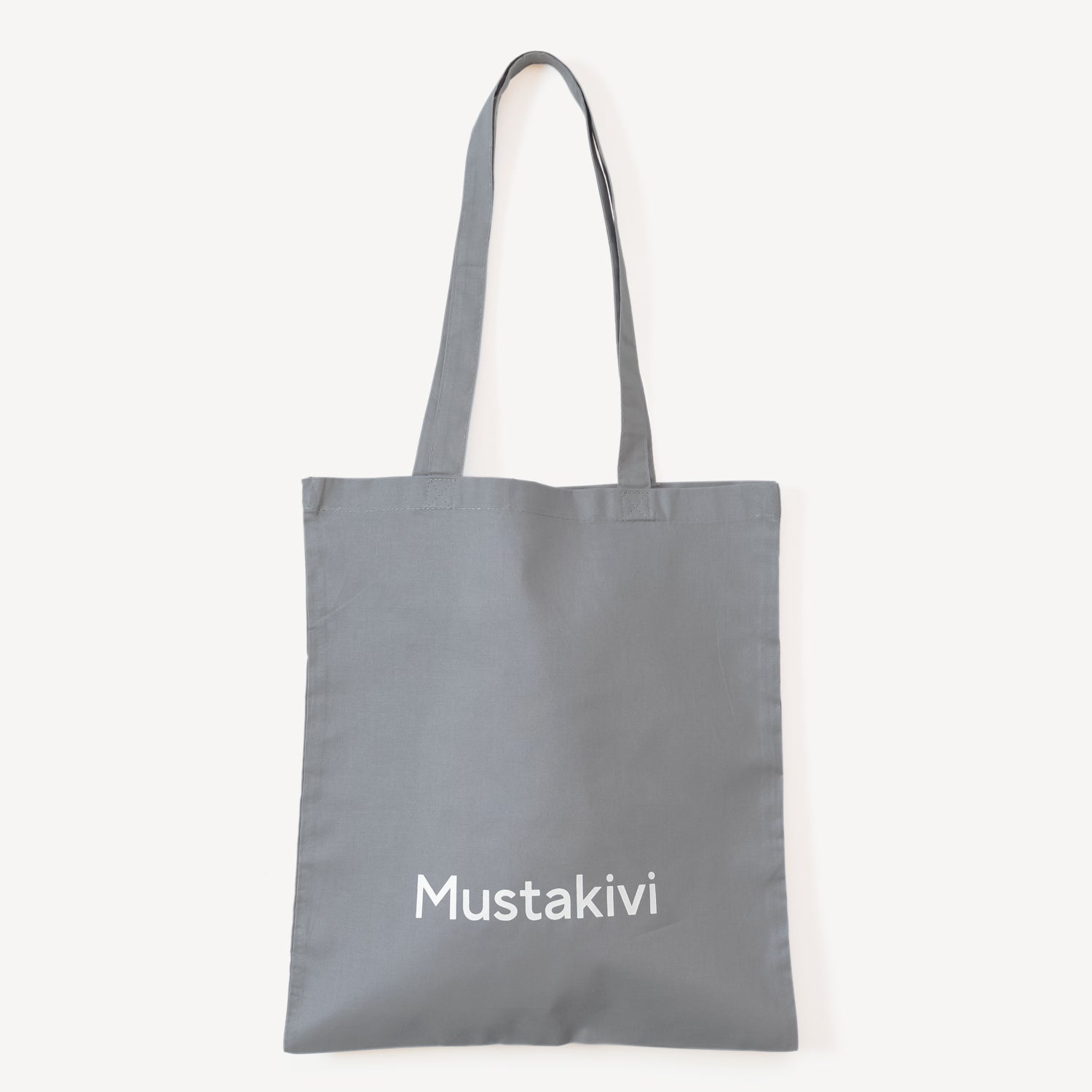 Mustakivi ロゴトートバッグ GRAY