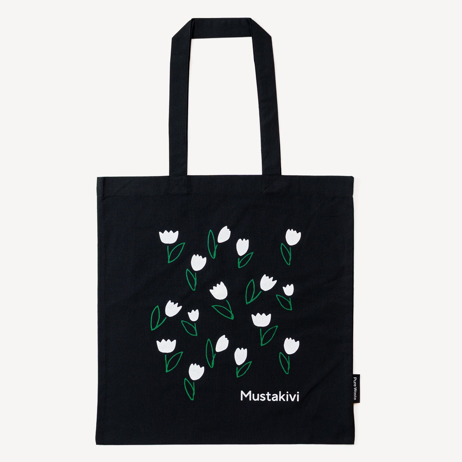 Mustakivi トートバッグ チューリップ