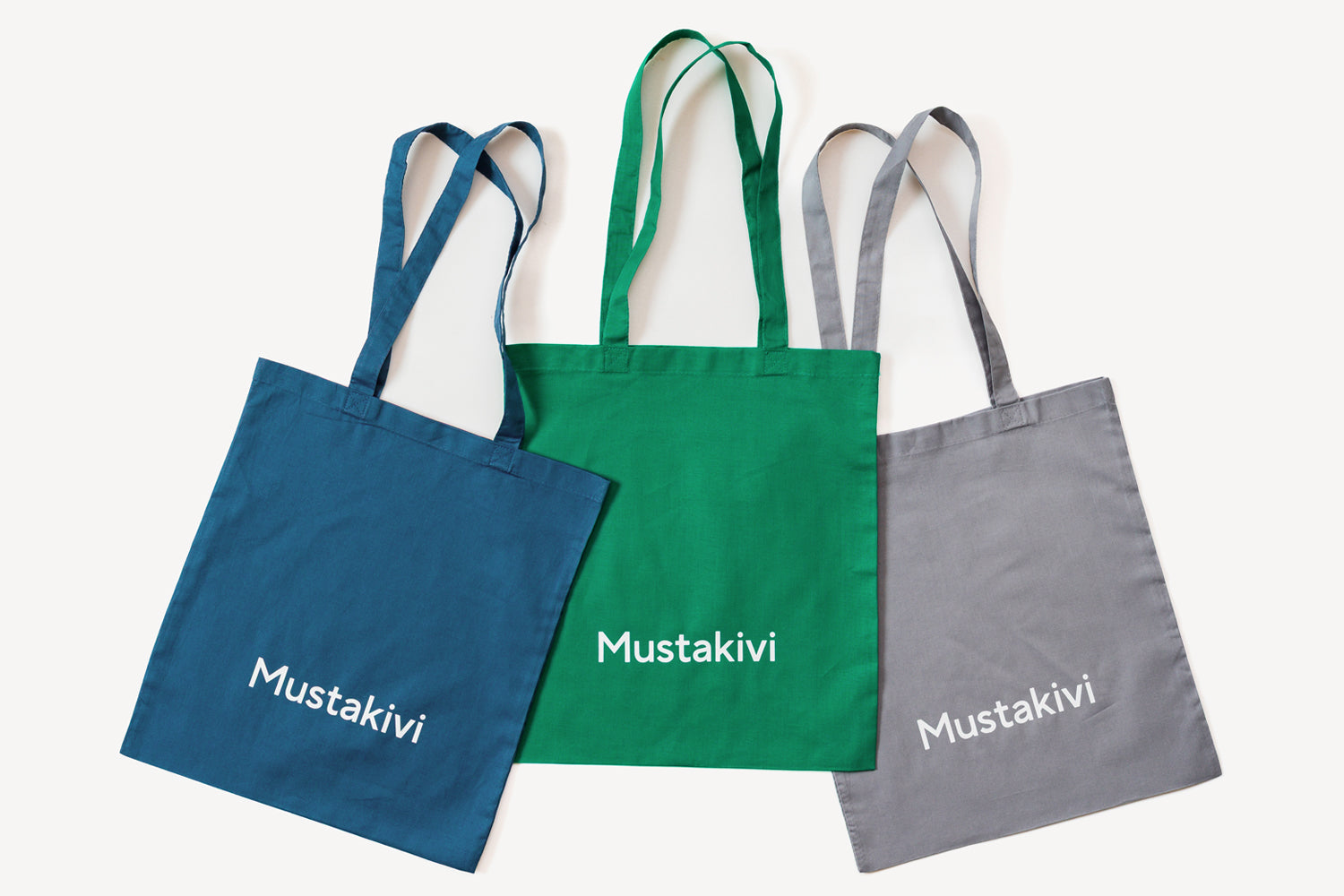Mustakivi ロゴトートバッグ GREEN