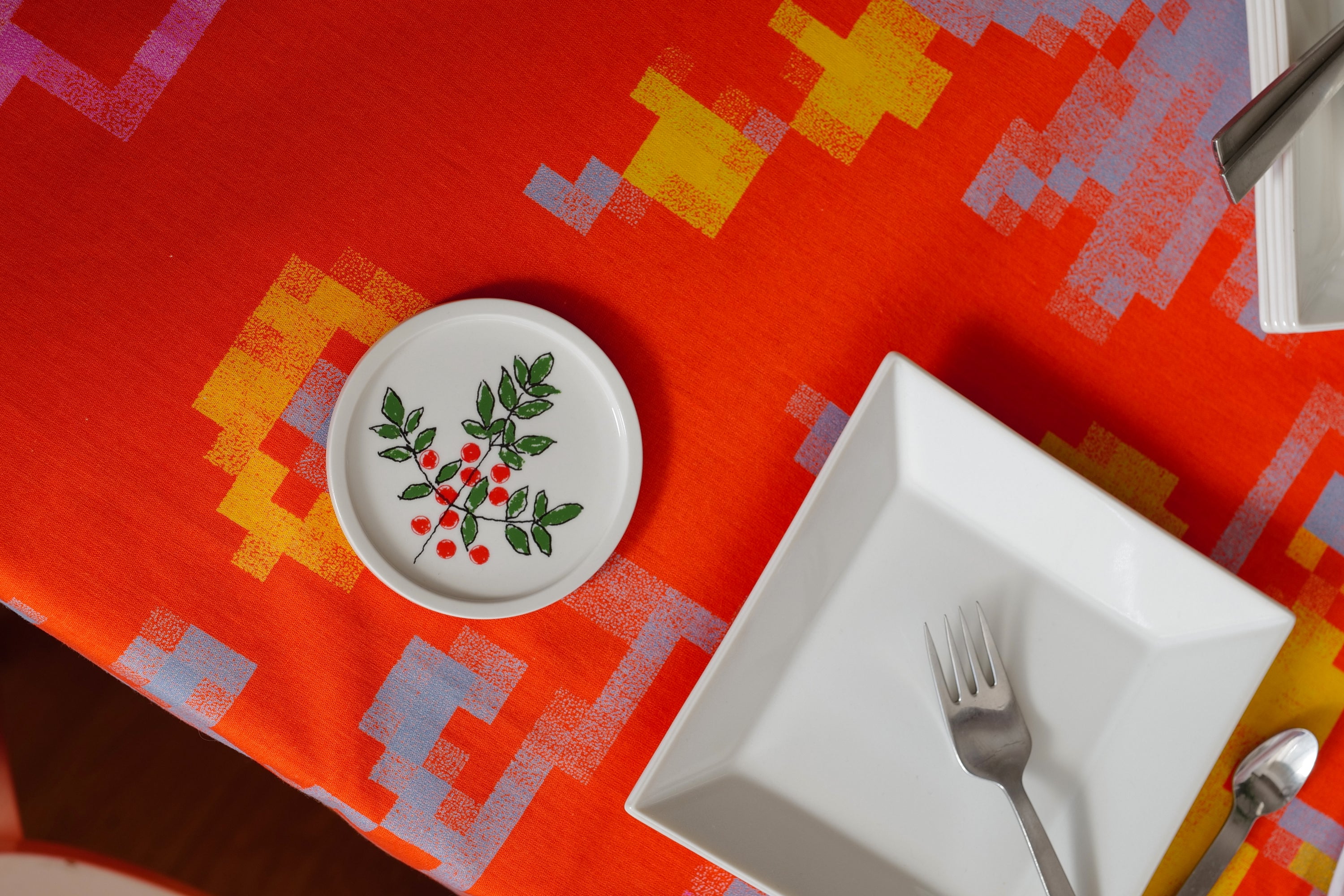 【GIFT】PIKKU 小皿 南天＆祝南天セット