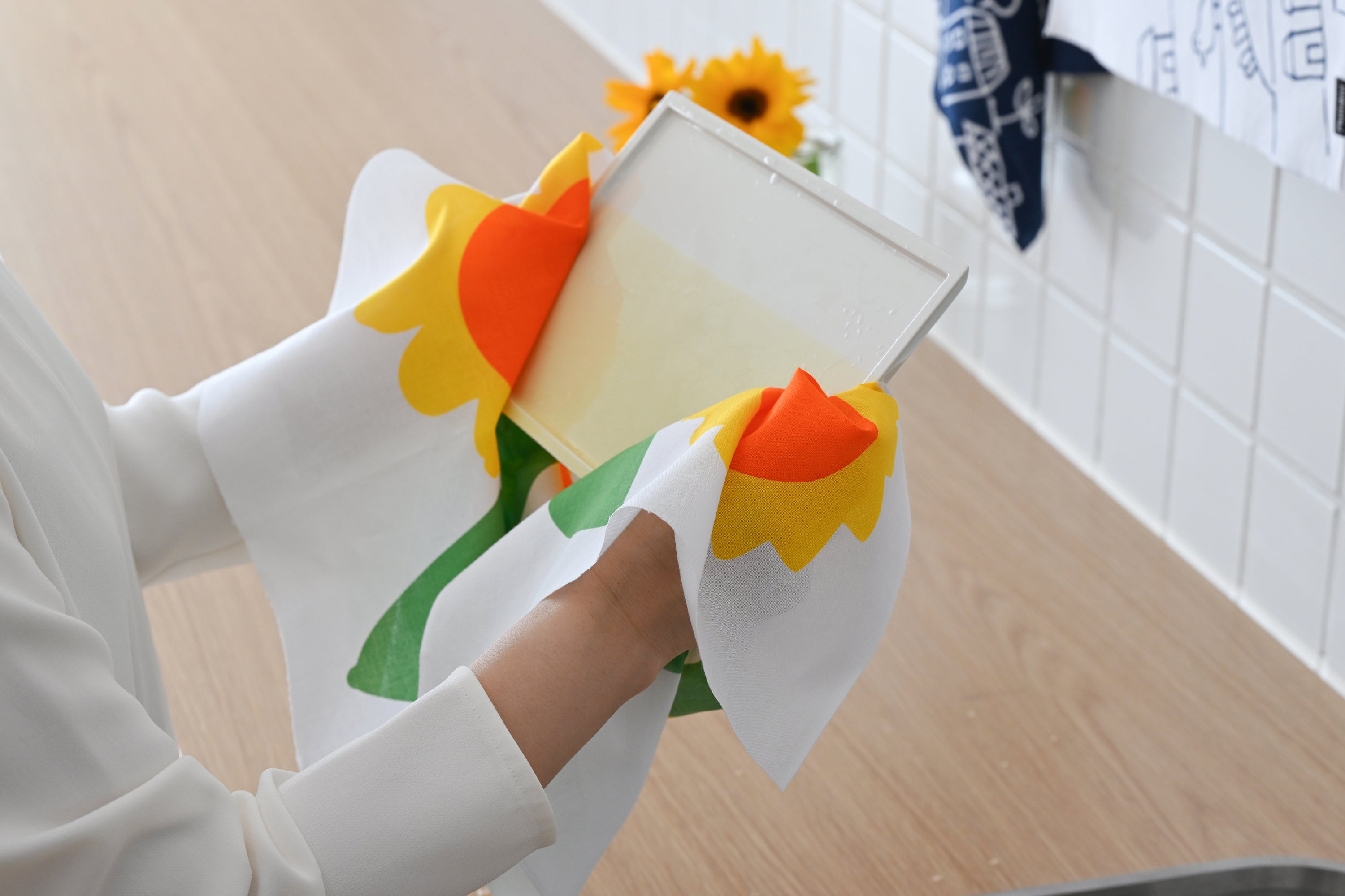 NASSEN てぬぐい ひまわり